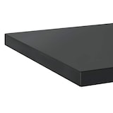 thumbnail of vidaXL Wandregale 2 Stk. 50x40x3 cm Schwarz Edelstahl