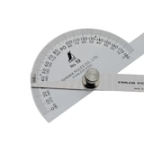 thumbnail of Shinwa 62490 Winkelmesser aus Edelstahl Gradmesser No.19 - by FAMEX - 90°, 10cm