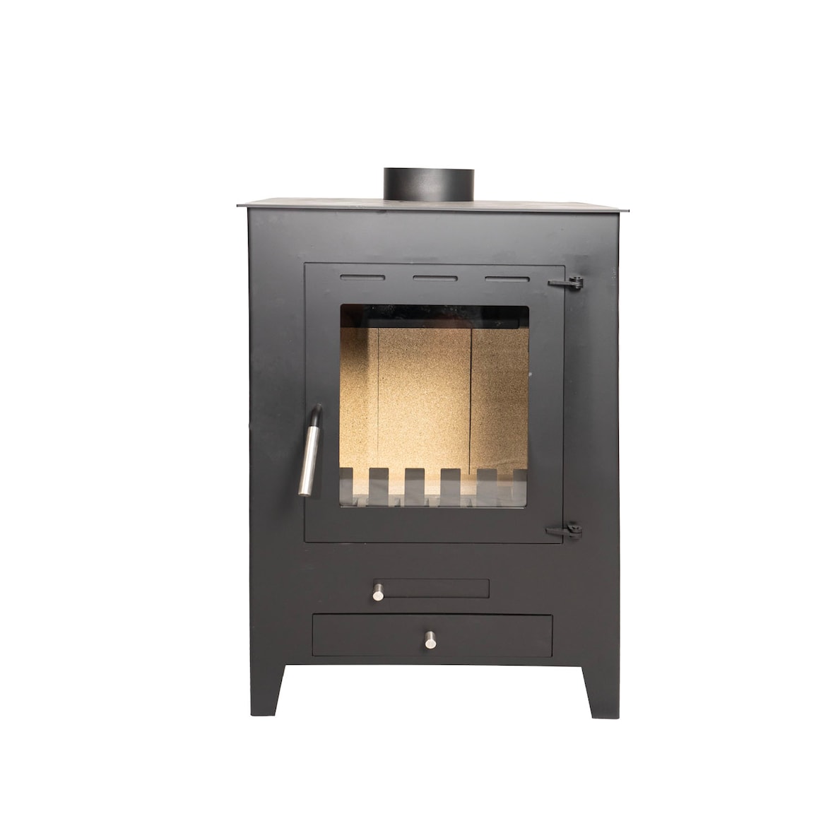estufa de leña prensa stove 12.5 kw - w100 musala