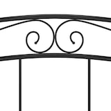 thumbnail of vidaXL Bett Schwarz Metall 180x200 cm