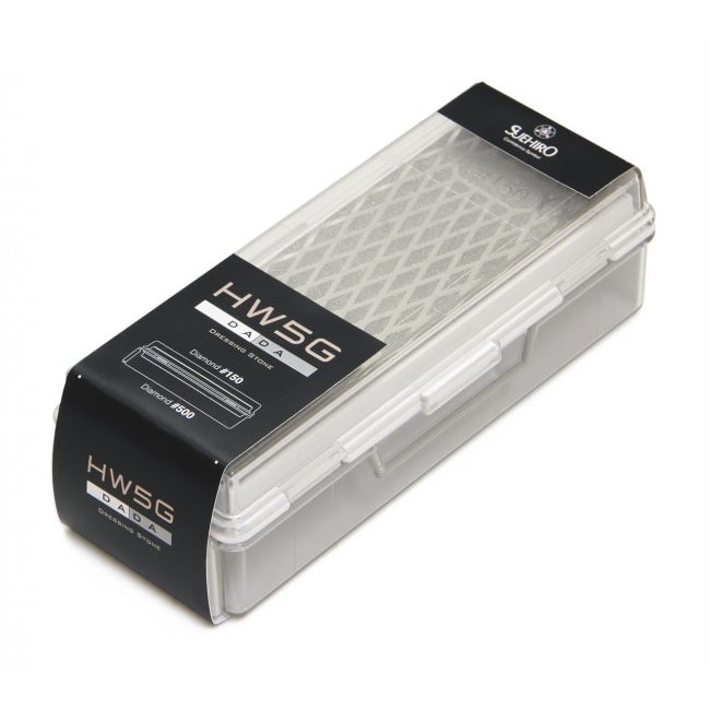 Suehiro Pierre de Rectification Diamant Double Face Grain 150 / 500