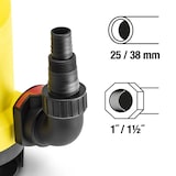 thumbnail of TROTEC Schmutzwasser-Tauchpumpe TWP 7536 E Hochleistungspumpe 12.500 l/ h 750 Watt Pumpe Gartenpumpe