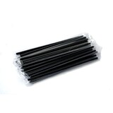 thumbnail of Strohhalm Einzelnverpackt Schwarz18x0,4 cm 1000 pcs.