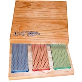 thumbnail of DMT Diamantschleifstein-Set in Holzbox, 3-teilig