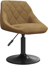 thumbnail of vidaXL Esszimmerstuhl Braun Samt
