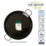 thumbnail of San Ignacio LA DEHESA - Geëmailleerde paellapan 38 cm voor 8 porties
