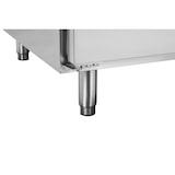 thumbnail of METRO Professional Table à pizza GPT3100SET, Acier inoxydable, 201.8 x 80 x 100 cm, 500 W, 435 L, 3 portes, compatible avec GHS2200, Argenté