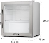 thumbnail of Beersafe L Crystal White Kühlschrank 47 Ltr 2 Böden Glastür Edelstahl Weiß