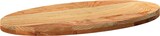 thumbnail of vidaXL Tischplatte Hellbraun 80x40x4 cm Massivholz Eiche Oval