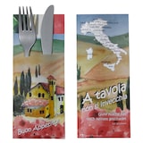 thumbnail of 520 Bestecktaschen mit Serviette Italia 20 cm