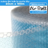 thumbnail of Lot de 20 rouleaux de film bulle d'air largeur 60cm x longueur 100m  - gamme Air'Roll AUTOCOLLANT