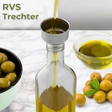 thumbnail of Five Stars® Olieflessen - 4 Delige Set - 500ML - Met RVS Schenktuit, Trechter, Stickers & Stift - Olie- en Azijnstel