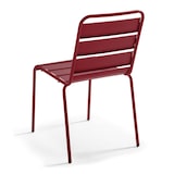 thumbnail of Chaise de jardin en métal pourpre Oviala