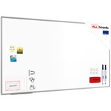 thumbnail of ALLboards Keramik-Magnettafel emailliert P3 180x100 cm, Alurahmen