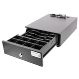 thumbnail of Monepass CD149e - 5B/8C - Low-Duty-Kassenschublade Größe XS mit automatischer (über RJ-Druckeranschluss) oder manueller Öffnung über (Schlüssel)