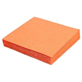 thumbnail of 1250x Servietten 24 x 24 cm 1/4 -Falz 2-lagig orange