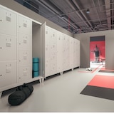 thumbnail of Cacifo soldado Rocada 40cm (400mm) 1 módulo 1 porta corpo branco ral9003 + porta branca ral9003