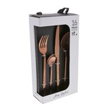 thumbnail of Ménagère Anuradha en cuivre de 16 pièces -  Cuivre / Bronze Autre forme Acier Inoxydable (inox  Jean Dubost 13.50x7.00 cm