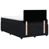 thumbnail of vidaXL Boxspringbett mit Matratze Schwarz 120x200 cm Samt