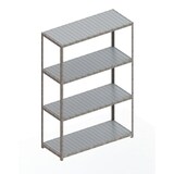 thumbnail of SPEED - RACK Regal 2970 x 2000 x 800 vzk kpl. mit 4 Fachebenen mit Stahlpaneelen