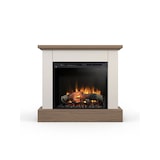 thumbnail of YUKON - Lareira elétrica autônoma com aquecimento de piso LED - 28" - 105 x 95 x 29 - Caxemira / Carvalho