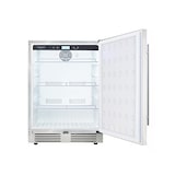 thumbnail of FrigeluX Réfrigérateur table top 136L extérieur encastrable sous plan, Inox RETT136A