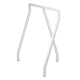 thumbnail of Mesa Caballete 180x80x72cm Blanca en madera maciza de pino acabado vintage estilo industrial