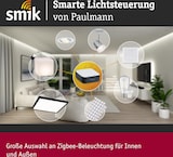 thumbnail of Paulmann Preisattraktives Starterset Smart Home smik Gateway mit Wandtaster + LED Einbauleuchte Nova Plus Coin Basisset schwenkbar RGBW 5181