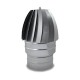 thumbnail of CAEXVEN Sombrerete Aspirador de 250 mm de diámetro  en Acero Galvanizado - Serie Lisa y Helicoidal