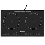 thumbnail of GastroHero Doppel Induktionskochfeld ECO 3500 W Induktionsplatte 2 Kochzonen Touch Kochfeld Edelstahl Glas Gastro Kochplatte Timer