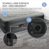 thumbnail of ML-Design Luftmatratze 2 Personen 203x157x47 cm Grau TÜV geprüft Selbstaufblasend Elektrische Pumpe Doppelbett Camping