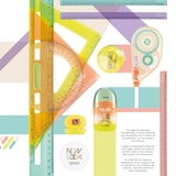 thumbnail of MILAN New Look - Caja de 60 Reglas Triangulares de 15 cm Plástico Rígido Transparente