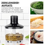 thumbnail of GOURMETmaxx Akku-Stabmixer - XL-Zubehör-Set - kabellos mixen, pürieren, schlagen