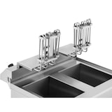 thumbnail of Royal Catering Elektro-Doppel-Fritteuse - 2 x 16 l - 12 000 W - 400 V - Unterschrank - Ablasshahn -