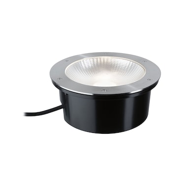 Paulmann Encastré de sol LED Durea  IP67 rond 273mm 3000K 15W 1040lm 230V 80° Acier inoxydable Métal 94656