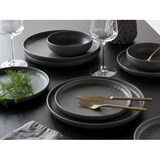 thumbnail of CreaTable Uno Volcano Dark Tellerset 12-tlg Steinzeug