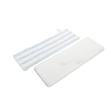 thumbnail of aro Dweildoek, microvezel, 45 x 15 cm, blauw/wit, 2 stuks