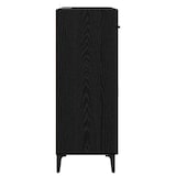 thumbnail of vidaXL Sideboard Schwarz Eichen-Optik 34 x 69.5 x 90 cm Holzwerkstoff