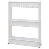 thumbnail of Nischenregal 12,5cm schmal Nischenwagen Rollregal klein Küchen-Regal Standregal