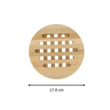 thumbnail of Runder Holzuntersetzer 18 cm Fackelmann Wood Edition