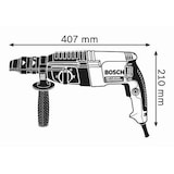 thumbnail of Trapano Martello Perforatore 830W con attacco SDS+ BOSCH Professional GBH2-26F