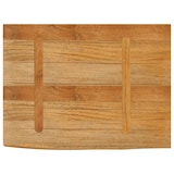thumbnail of Piano Tavolo Bordi Vivi 70x60x3,8 Cm In Legno Massello Di Mango
