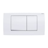 thumbnail of Geberit Betätigungsplatte Twinline 30 Weiß/Chrom, 2-Mengen-Spülung