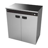 thumbnail of Combisteel Wärmeschrank für Teller 2 Türen aus Edelstahl 750x485x850mm