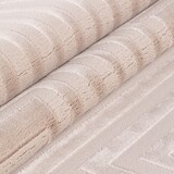 thumbnail of Teppich Schlafzimmer 3D-Effekt Elegant Waschbar Strapazierfähig Wohnzimmer Esszimmer Pflegeleicht Beige 120x170 cm – ILLER von Kadima Design