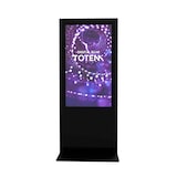 thumbnail of Showdown Displays Digitale Infostele Slim Schwarz Mit 55" Samsung-Bildschirm und Touch-Folie