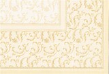 thumbnail of 60 Mitteldecken, stoffähnlich, PV-Tissue ROYAL Collection Plus 100 cm x 100 cm champagner Damascato