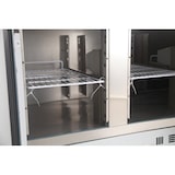 thumbnail of Combisteel Pizzatisch 136 cm mit Granitplatte – 3 Türen, Kühlaufsatz für GN-Behälter