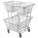 thumbnail of GILAC Corbeille à linge - 100 L - Blanc G611121