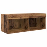 thumbnail of Helloshop26 - Unité murale TV design moderne 30,5 x 30 x 60 cm 40,5 x 30 x 102 cm et 80 x 30 x 30 cm bois d'ingénierie bois ancien 02_0056094